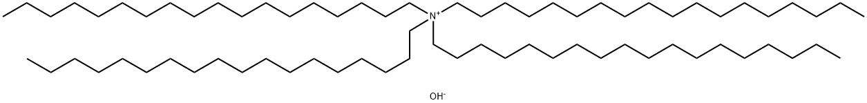 TETRAOCTADECYLAMMONIUM HYDROXIDE Struktur