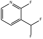 3-(Difluoromethyl)-2-fluoropyridine Struktur