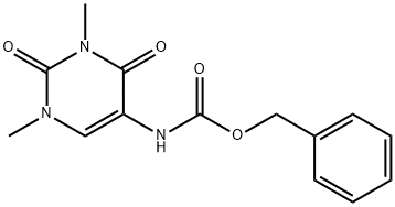Benzyl N-(1,3-diMethyl-2,4-dioxopyriMidin-5-yl)carbaMate Struktur
