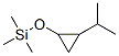 Silane, trimethyl[[2-(1-methylethyl)cyclopropyl]oxy]- (9CI) Struktur
