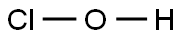 hypochlorous acid Structure