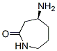 2H-Azepin-2-one,4-aminohexahydro-,(S)-(9CI) Struktur