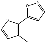 Isoxazole, 5-(3-methyl-2-thienyl)- (9CI) Struktur
