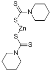 ZINC PENTAMETHYLENEDITHIOCARBAMATE Struktur