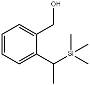 Benzenemethanol, 2-[1-(trimethylsilyl)ethyl]- (9CI) Struktur