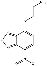 2-[(7-Nitro-2,1,3-benzoxadiazol-4-yl)thio]ethanaMine Struktur