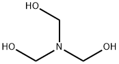 Methanol, nitrilotris- Struktur