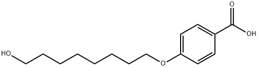 4-(8-HYDROXYOCTYLOXY)BENZOIC ACID 結(jié)構(gòu)式