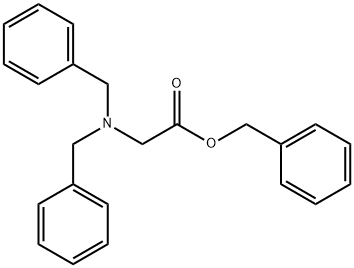 Glycine, N,N-bis(phenylMethyl)-, phenylMethyl ester Struktur