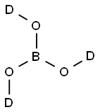 BORIC ACID-D3 Struktur