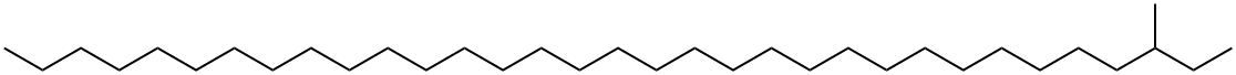 3-Methyltritriacontane Structure