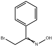2-BROMO-1-PHENYL-1-ETHANONE OXIME Struktur