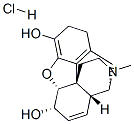 Dihydromorphine hydrochloride Struktur