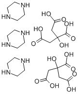 哌嗪檸檬酸鹽水合物 結(jié)構(gòu)式
