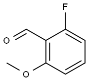 2-Fluoro-6-methoxybenzaldehyde Struktur