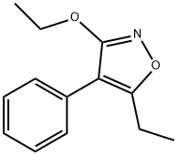 Isoxazole, 3-ethoxy-5-ethyl-4-phenyl- (9CI) Struktur