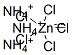 triammonium pentachlorozincate(3-) Struktur