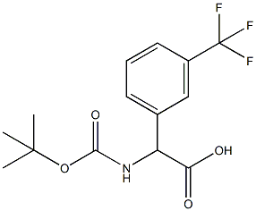 N-BOC-2-(3-TRIFLUOROMETHYL-PHENYL)-DL-GLYCINE
