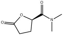 2-Furancarboxamide,tetrahydro-N,N-dimethyl-5-oxo-,(R)-(9CI) Struktur