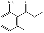 Benzoic acid, 2-aMino-6-iodo-, Methyl ester Struktur