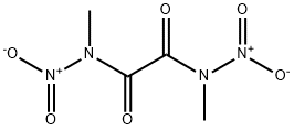 N,N'-Dimethyl-N,N'-dinitrooxamide Struktur