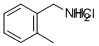 2-methyl-benzenemethanaminhydrochloride                                                                                                                                                                                                                                                                                                                                                                                                                                                                              Struktur