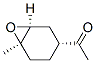 Ethanone, 1-(6-methyl-7-oxabicyclo[4.1.0]hept-3-yl)-, (1alpha,3alpha,6alpha)- (9CI) Struktur