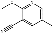 3-Pyridinecarbonitrile,2-methoxy-5-methyl-(9CI) Struktur
