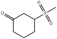 3-Methanesulfonylcyclohexan-1-one Struktur