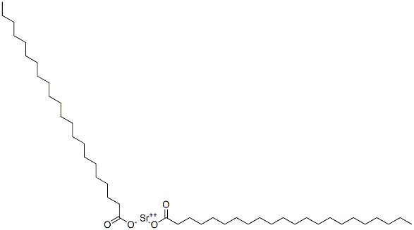 strontium didocosanoate  Struktur