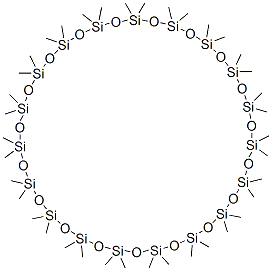 OCTATRIACONTAMETHYLCYCLONONADECASILOXANE Struktur