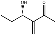 2-Hexanone, 4-hydroxy-3-methylene-, (S)- (9CI) Struktur