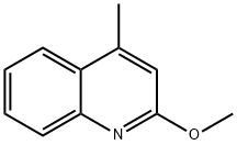 4-メチル2-メトキシキノリン 化學(xué)構(gòu)造式