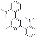 2-methyl-4,6-bis(N,N-dimethylaminophenyl)pyrylium Struktur