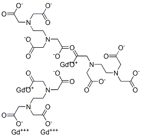 gadolinium EDTA Struktur
