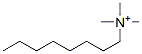 octyltrimethylammonium Struktur