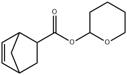 2-TETRAHYDROPYRANYL-5-NORBORNEN-2-CARBOXYLATE Struktur