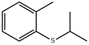 1-(Isopropylsulfanyl)-2-methylbenzene Struktur