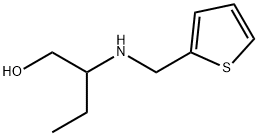 2-[(2-thienylmethyl)amino]-1-butanol Struktur