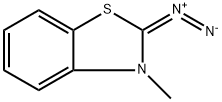 Benzothiazole, 2-diazo-2,3-dihydro-3-methyl- (9CI) Struktur