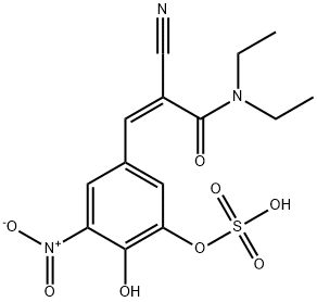 cis-Entacapone-3'-sulfate SodiuM Salt Struktur