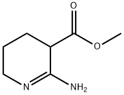 3-Pyridinecarboxylic  acid,  2-amino-3,4,5,6-tetrahydro-,  methyl  ester Struktur