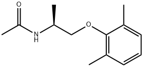 (S)-N-[2-(2,6-diMethylphenoxy)-1-Methylethyl]acetaMide Struktur