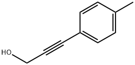 1-(4-Methylphenyl)-1-propyne-3-ol Struktur