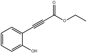 (2-HYDROXY-PHENYL)-PROPYNOIC ACID ETHYL ESTER Struktur