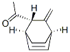Ethanone, 1-(3-methylenebicyclo[2.2.2]oct-5-en-2-yl)-, (1alpha,2beta,4alpha)- (9CI) Struktur