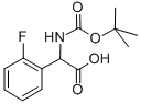 2-FLUOROPHENYLGLYCINE-N-BOC PROTECTED Struktur
