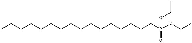 Diethyl (1-hexadecyl)phosphonate Struktur