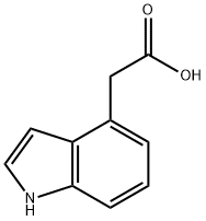 2-(1H-吲哚)-4-乙酸, 16176-74-2, 結(jié)構(gòu)式
