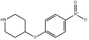 4-(4-NITRO-PHENOXY)-PIPERIDINE Struktur